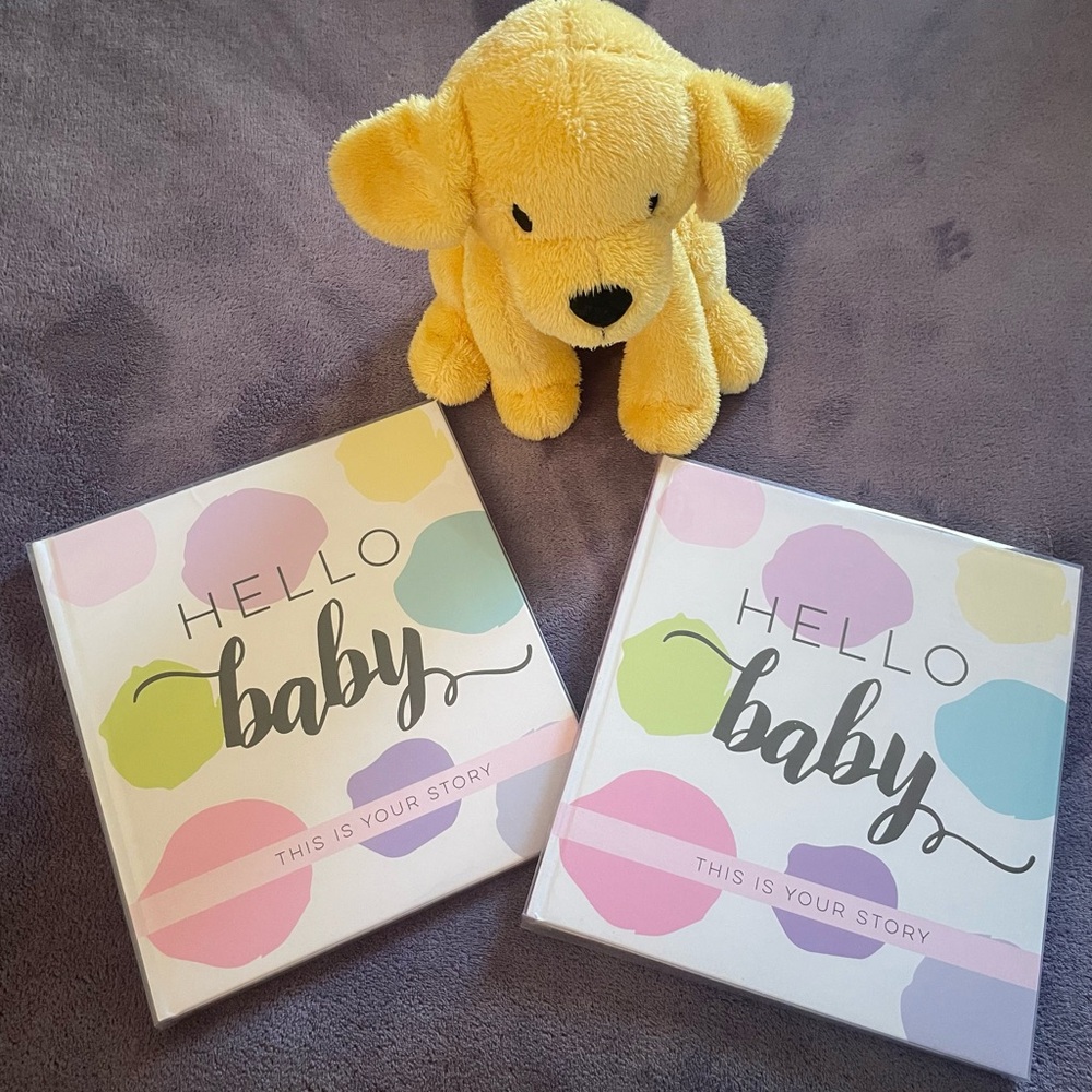 Bobee Hello Baby Memory Book, A Journal Scrapbook For Your Baby’s Milestones